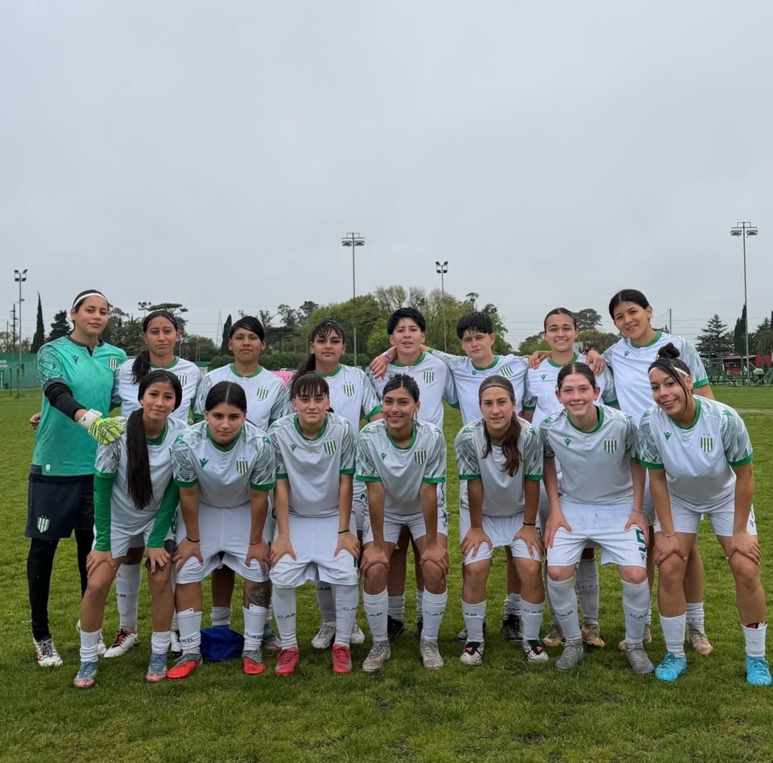 Uno de los planteles de Banfield que participó de los Juegos Bonaerenses en representación de Lomas de Zamora.