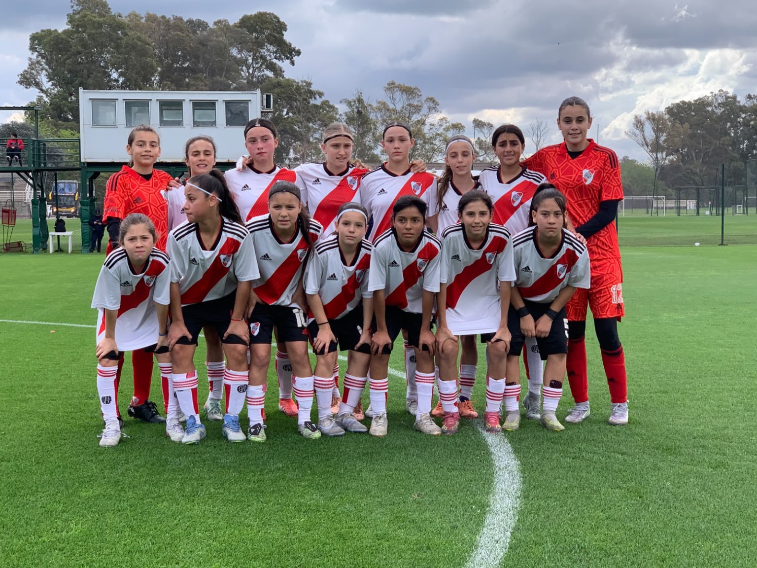 El plantel Sub-12 de River Plate