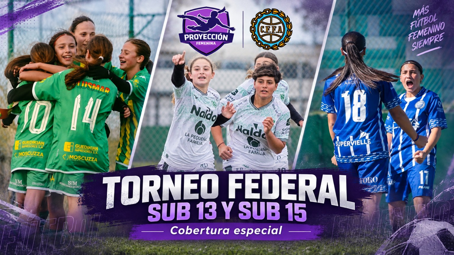 Torneo Federal femenino Sub 13 y Sub 15: cobertura especial